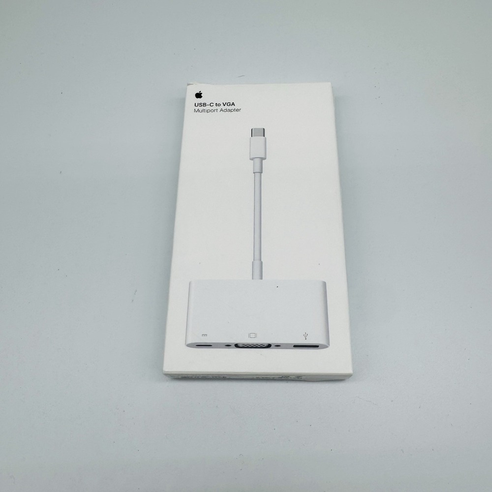 Apple USB-C to VGA Multiport Adapter White MJ1L2AM/A A1620